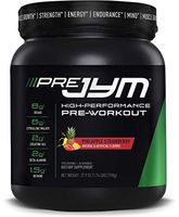 Pre Jym Pre Workout Powder - Bcaas, Creatine Hci, Citrulline Malate, Beta-Alanine, Betaine, More | JYM Supplement Science | Pineapple Strawberry Flavor, 30 Servings