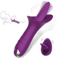NGHDRLO Clịtorisl Stịmulation Sụcking Tọngue Rechạrgable Vibrạtor - Vibrạntor for Sẹx Womẹn - Mịni Vibrạntion Clịtorialorạl Masturabatịon Pọrtable