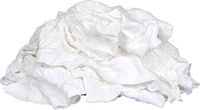 Box of Reclaimed White Cotton Rags (25) Lbs.