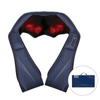 Naipo Shiatsu Back and Neck Massager with Heat Deep Kneading Massage for Neck, Back, Shoulder, Foot and Legs, Use at Home, Car, Office