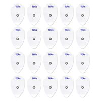 TENS Electrodes, Premium Quality Large Replacement Pads for TENS Units, Snap TENS Unit Electrodes, Discount TENS Brand (10 Pair (20 Electrodes))