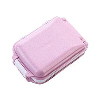 Portable Pill Box Supplement Case for Pocket Purse Pill Organizer Box Case Vitamin Box for Daily or Travel Use
