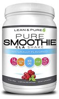Lean & Pure Pure Smoothie Shake, Protein Powder, Non GMO, Vegan, Gluten Free, 492g