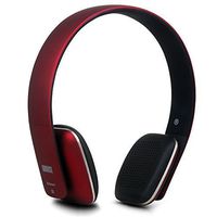 Wireless Headphones - Cordless Bluetooth Headset with Microphone,Red