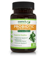 Probiotic 50 Billion CFU. Natural & Potent, 30 Shelf Stable Veggie Delayed Release Capsules. Dairy Gluten Soy Free Non-GMO Lactobacillus Acidophilus for Women Men. Digestive Health Support.