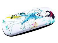 Ancient Chinese Beauty Hard Eyeglasses Case Glasses Protective Holder Leather Case - 21
