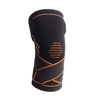 Fei Compression Knee Sleeve - Best Knee Brace for Men & Women – Knee Support for Running, Crossfit, Basketball, Weightlifting, Gym, Workout, Sports etc. – for Best FIT Check Sizing Chart (M)