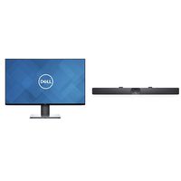 Dell U-Series 32-Inch Screen LED-Lit Monitor (U3219Q), Black Bundle with Dell Pro Stereo Soundbar AE515M