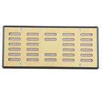 FTVOGUE Cigar Humidor Portable Oblong Metal Tobacco Humidifier with Glue Paster