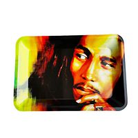 Metal Rolling Tray Durable Art Scroll Tray New (Character)