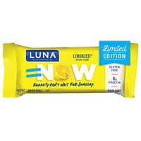 LUNA BAR - Gluten Free Bars - Lemon Zest Flavor - (1.69 Ounce Snack Bars, 15 Count)(Packaging May Vary)