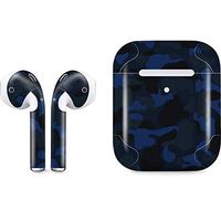 Skinit Decal Audio Skin for Apple AirPods with Wireless Charging Case - Officially Licensed Skinit Originally Designed Blue Street Camo Design