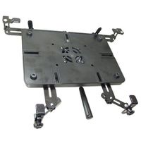 Bracketron Car Truck Van SUV Universal Vehicle Laptop PC Mount works with laptops up to 17" - Attaches to passenger seat bolt using the quick release fitting LTM-MS-525