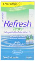 Refresh Tears Lubricant Eye Drops, 1 Full Ounce each, Sterile - (2 Pack)