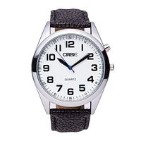 Big and Clear Voice Talking Watch for Blind, Visually impaired or Elderly. (Black)