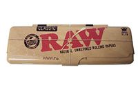 RAW Ks Tin for Long Cigarette Papers Incl 1X Connoisseur and Tips