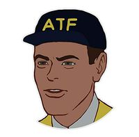 ATF Guy Meme Sticker - I Wish I Could Read!" - (4in x 3in)