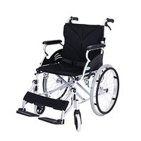 Folding Wheelchair Self-Propelled Drive Aluminium with handbrakes Transport Medical Wheelchairs for Elderly