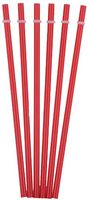 Tiki Tumblers Reusable Drinking Straws 6 Piece | BPA Free | Fits Tervis, Signature & Other Tumbler Brands Straws