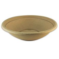World Centric's 16 Ounce Shallow Plant Fiber Bowl (Case of 500)