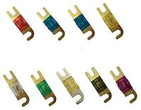 15 Pack 100 AMP Gold Mini ANL Fuses 100A Car Truck Boat Marine RV