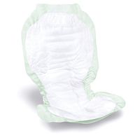 Medline ULTRASOFTPLUS Ultra-Soft Plus Incontinence Liners, Moderate Plus Absorbency, 14" x 25.5", Green (Pack of 96)