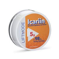 LiftMode Icariin Powder Supplement - Horny Goat Weed Extract Supplement Supports Energy, Libido & Stamina, Epimedium | Vegetarian, Vegan, Non-GMO, Gluten Free - 5 Grams (100 Servings)