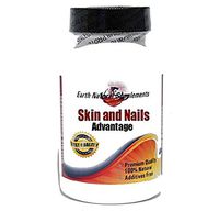 Skin and Nails Advantage * 90 Caps 100% Natural - by EarhNaturalSupplements