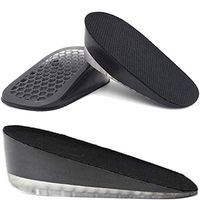 Ailaka Gel Height Increase Insoles, Shock Absorption Heel Cushion Pads, Height Lift Shoes Inserts for Men & Women