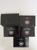 07 Cadillac SRX Vehicle Owners Manual Handbook Guide Set
