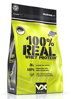 VitaXtrong 100% Real Whey Protein Powder | 26g of Premium Whey Protein Isolate Blend | Low Carb, Low Sugar, Low Fat Protein for Lean Muscle & Increased Strength - (Vanilla Ice Cream, 2lbs, 26 Serv)