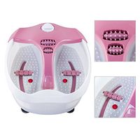 Portable Bubble Heat HF Vibration Foot Spa Massager - By Choice Products