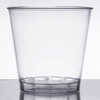 Fineline Savvi Serve 4015 1.5 oz. Clear Hard Plastic Shot Glass - 1000/Case