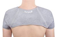 Therapia Plus Shoulder Pain Relief Heating Pad - Reusable Heated Shoulder Wrap with Tourmaline Magnetic Wrap (Medium)