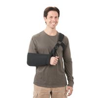 BREG '00070 Sling, Orthopedic Universal Right/Left Shoulder for Glenohumeral Dislocations Subluxation Arthroscopic Soft Tissue Repair Atlas Minor Latex-Free