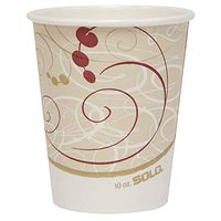 Solo 370SM-J8000 10 oz Symphony SSP Paper Hot Cup (Case of 1000)