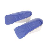 Pixnor Pair of EVA 3CM Invisible Half Insoles Heel Insert Taller Height Lift Pad for Men Women