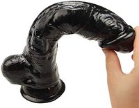 Female 10‘inch Large Size Massager Dīldɔ with Suction Cup Body Ma'ssa-ger for Women Men- Evoke The Passion of Your