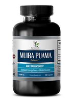 libido Capsules - Muira PUAMA Extract - Male Enhancement - Increases Energy Levels - LIBIDO Booster - Muira puama Herbal Supplements - 1 Bottle (90 Capsules)