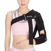 WANG Adjustable Shoulder Brace Compression Shoulder Support Stroke Hemiplegia Joint Dislocated Subluxation Recovery for Men & Women,Standard