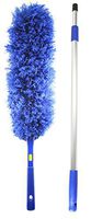 Jet Clean Microfiber Hand Duster-Feather Dust Appliances, Ceiling Fans, Blinds, Furniture, Shutters, Cars, Delicate Surfaces-Extension Pole Reach 25-44"