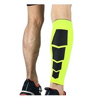 Compression Calf Sleeve Anti Slip, Calf&Shin Support Protect for Pain Relief and Recovery,Single (Green, L)