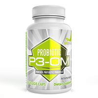 P3-OM - Friendly and Ferocious Probiotic for Women and Men - Patented Single Strain - Doctor-Formulated - No Refrigeration Needed - Boosts Immunity - Supports Digestive Health (120 Capsules)