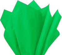 Flexicore Packaging Apple Green Gift Wrap Tissue Paper | Size: 15 Inch X 20 Inch | Count: 10 Sheets | Color: Apple Green