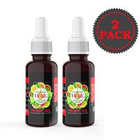 (2000mg) Premium Hemp Extract Oil Citrus Flavor Anxiety Relief Salve Muscle Pain Relief Natural Calm 1oz Made in USA by âme d’Essence (Set of 2)