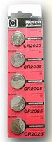 SONY Pack of 5 CR2025 button battery (Japan Import)