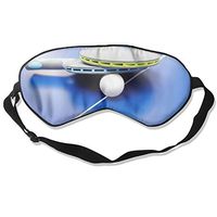 WUGOU Sleep Eye Mask Balls Table Tennis Lightweight Soft Blindfold Adjustable Head Strap Eyeshade Travel Eyepatch