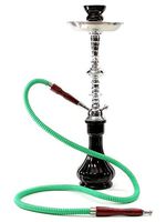 SIMPLE BLACK new online hookah set sale water vase narguile shisha smoking pro