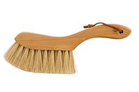 Redecker Horsehair Hand & Beach Chair Brush with Oiled Beechwood Handle, 9-1/2-Inches