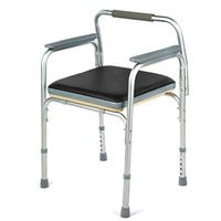 Bath Stool Toilet Seat, Toilet Seat, Old Man, Home Pregnant Woman, Bath Chair, Folding, Light Toilet (Color : White)